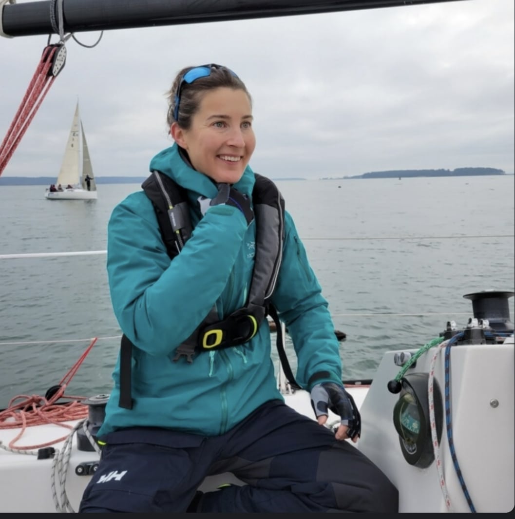 Laura Clutchey is a sailmaker at the UK Sailmakers Northwest loft