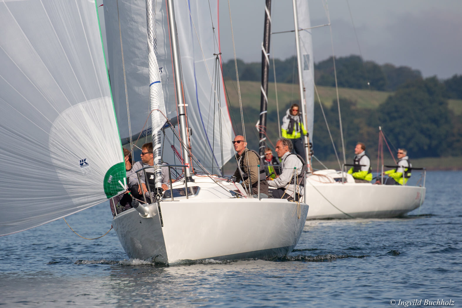 J/80 German Open: Martin Menzner from Kiel was able to prevail after extreme light wind races and won with a full inventory of UK Sailmakers. Earlier this year, Menzer won his 12th J/80 class win at Kiel Week.