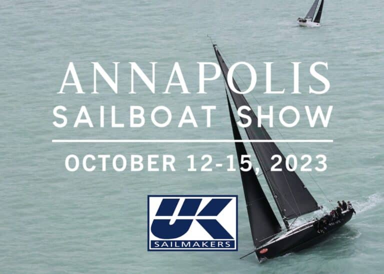 UK Sailmakers will be at the 2023 Annapolis Sailboat Show running October 12th to the 15th.