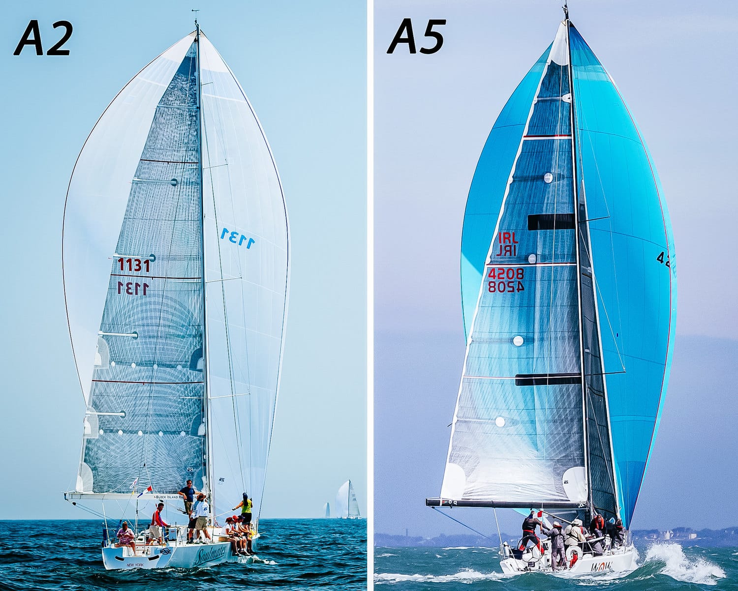 UKSailmakersAsymmetricalA2 A5Comparison