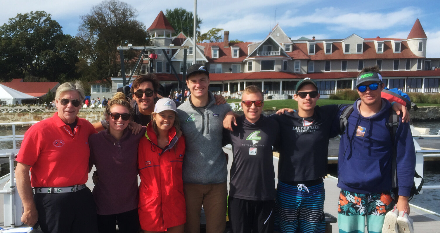 Left to right: Buttons Padin, Logan Brickhouse, Temlo Basterra, Grace Benzal, Ian Hunter, Jarret, Monroe, Stephen Streater, Sam Baker.